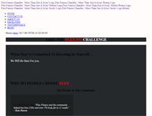 Tablet Screenshot of flexfitaz.com